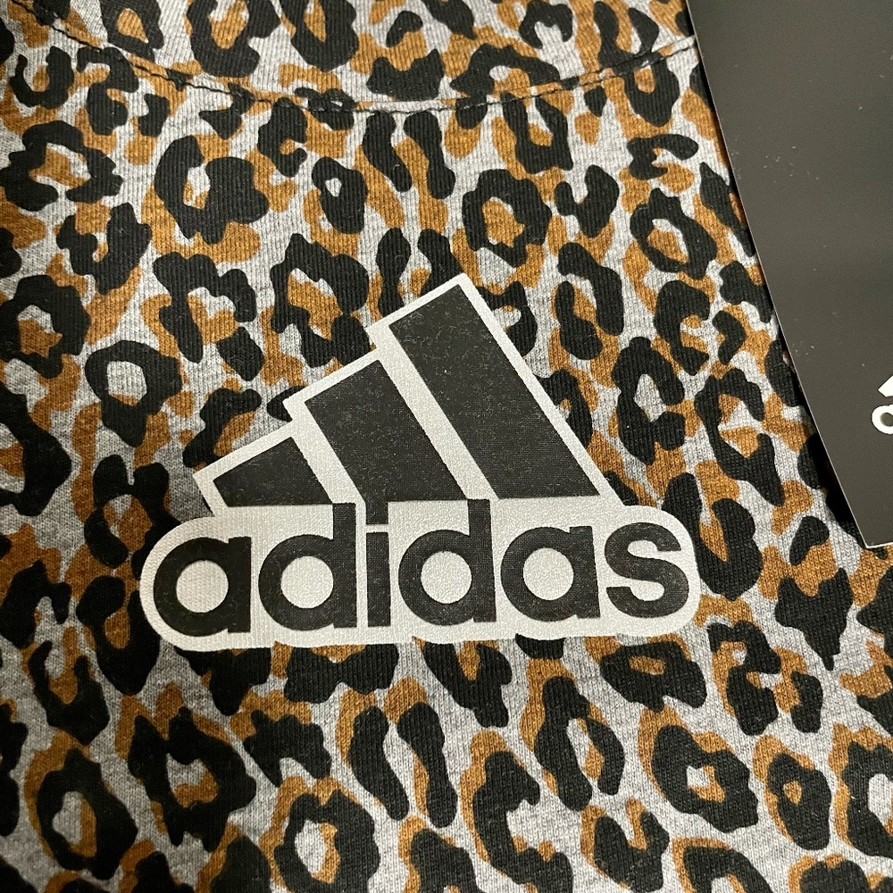 Adidas Cross Over Heather T-Shirt Girl's L(14) - Picture 3 of 4